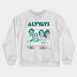 ALVVAYS ≥≤ Original Glitch Style Fan Artwork Crewneck Sweatshirt